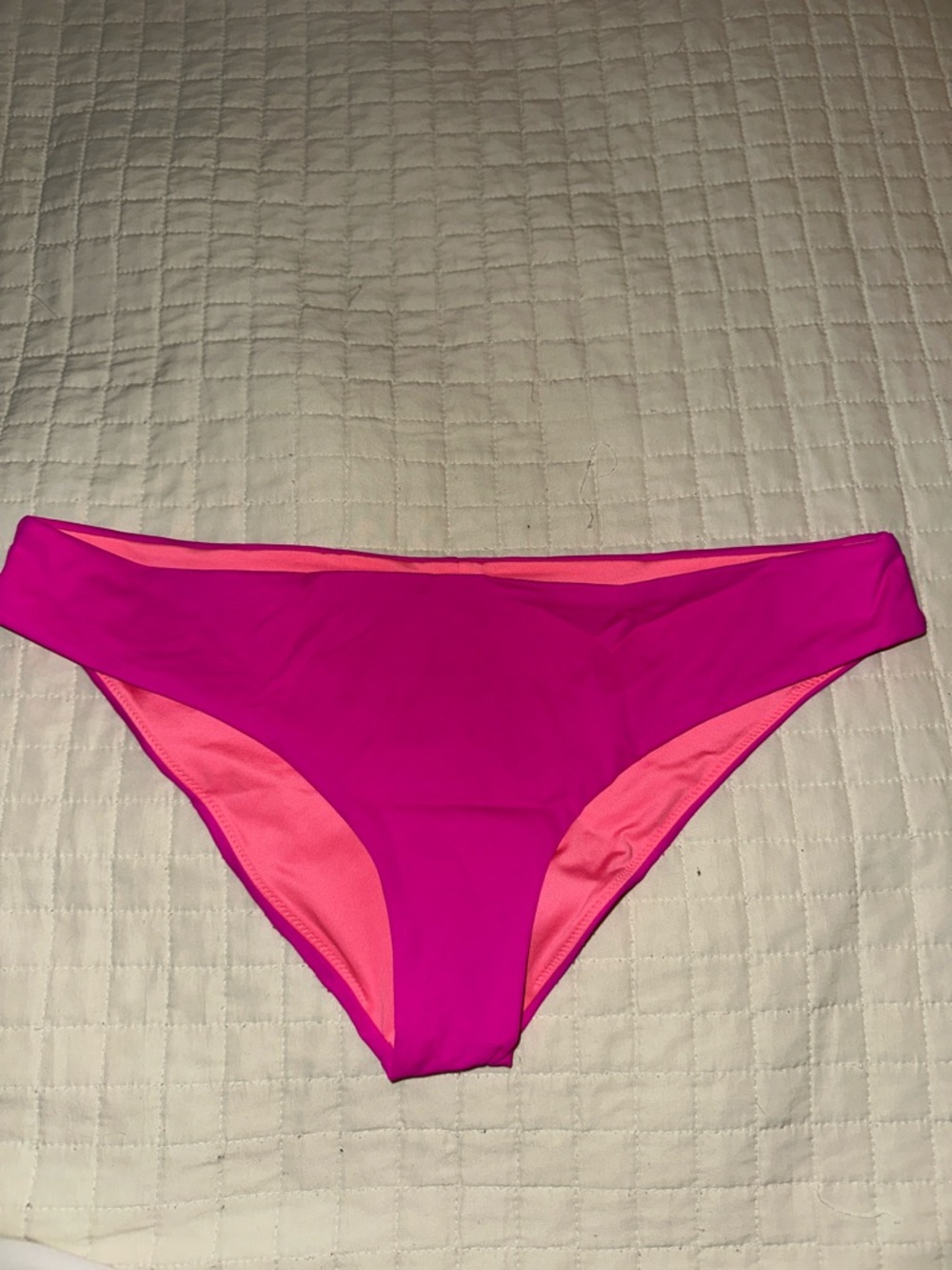 PINK Victoria's Secret Two-Tone Pink Bikini Bottoms